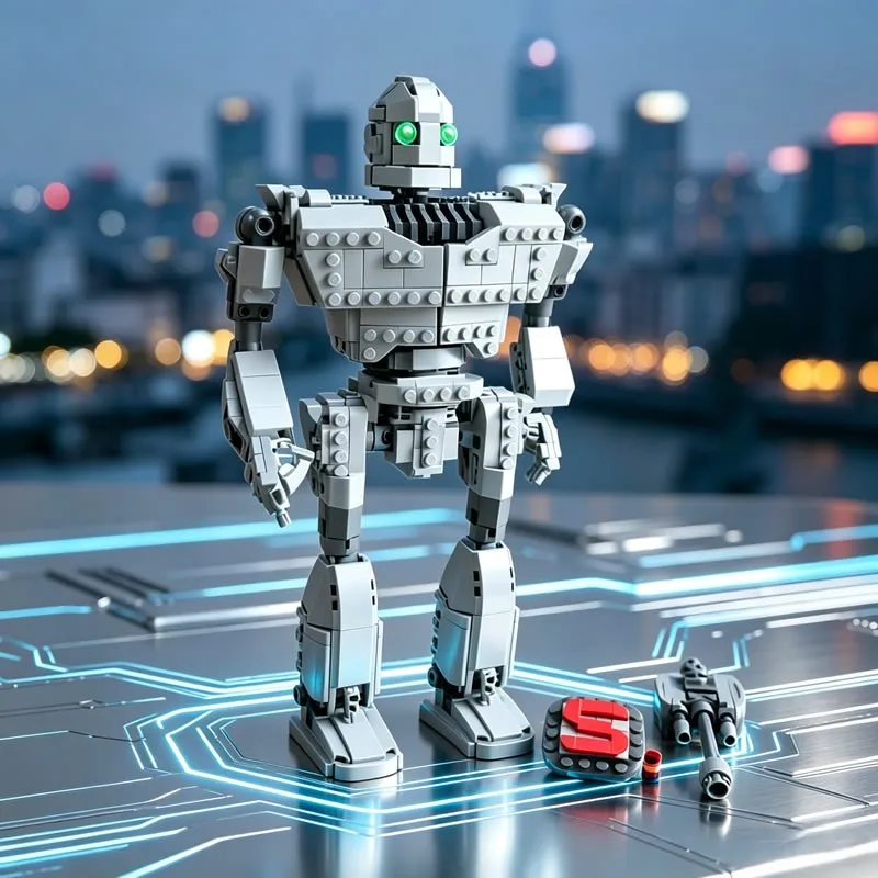 803pcs Giant Mecha Robot Building Blocks Heavy Armor Warrior Model Bricks DIY Assembly Creative Toy Collectible Gift
803pcs Giant Mecha Robot Building Blocks Heavy Armor Warrior Model Bricks DIY Assembly Creative Toy Collectible Gift