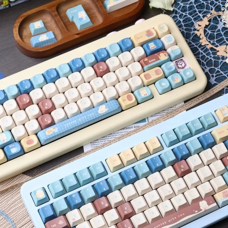 Rabbit Cafe Theme Keycaps Set Cherry/MOA Profile PBT Customized Original Handmade Keycaps for Mechanical Keyboard Accessories
Rabbit Cafe Theme Keycaps Set Cherry/MOA Profile PBT Customized Original Handmade Keycaps for Mechanical Keyboard Accessories