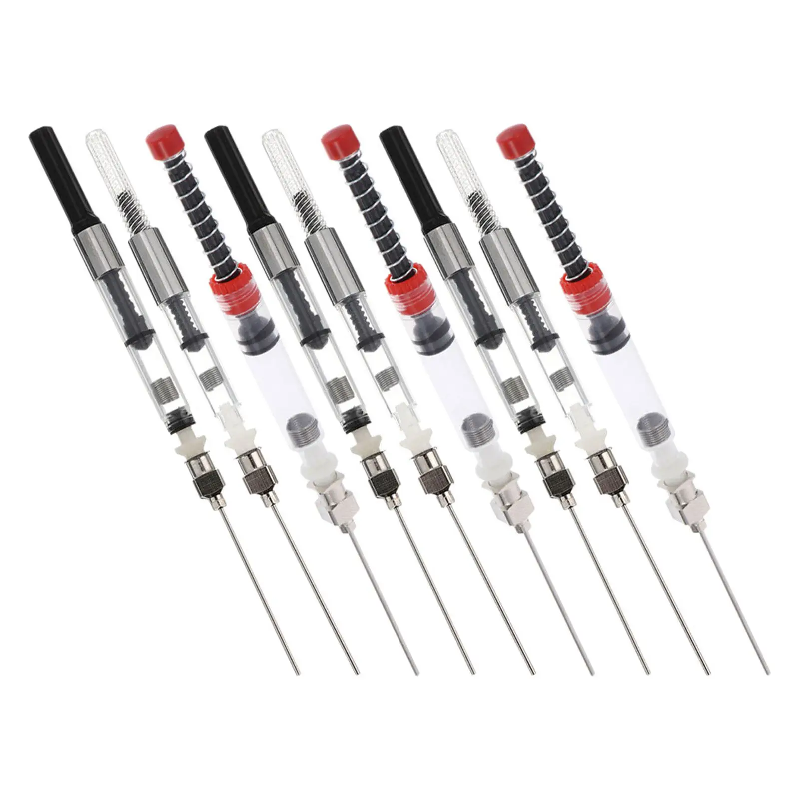 9Pcs Fountain Pen Ink Absorber Refillable Converter Compatible 3.4mm 2.6mm Diameter Pens Calligraphy Ink Filling Supplies
9Pcs Fountain Pen Ink Absorber Refillable Converter Compatible 3.4mm 2.6mm Diameter Pens Calligraphy Ink Filling Supplies