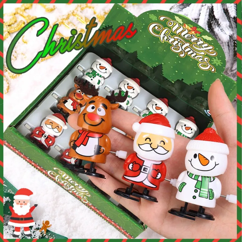 Рождественская серия, заводные игрушки для прыжков, мультяшный Санта-Клаус, Лось, Снеговик, прогулочная кукла, украшение, детская вечеринка, интерактивный реквизит
Рождественская серия, заводные игрушки для прыжков, мультяшный Санта-Клаус, Лось, Снеговик, прогулочная кукла, украшение, детская вечеринка, интерактивный реквизит