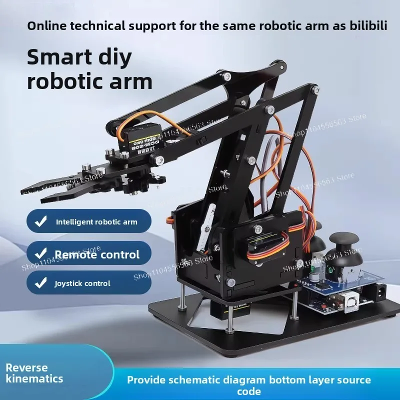 meArm Learning Kit – Mini Robotic Arm for Maker DIY, STEM Education & Hobby Projects
meArm Learning Kit – Mini Robotic Arm for Maker DIY, STEM Education & Hobby Projects