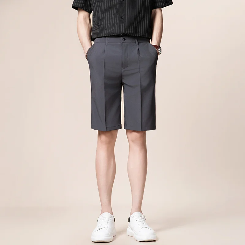 Men's Summer Casual Shorts with Elastic Waist Loose Fit Trendy Knee-Length Outdoor Wear Japanese Style Suit Design Fashion
Men's Summer Casual Shorts with Elastic Waist Loose Fit Trendy Knee-Length Outdoor Wear Japanese Style Suit Design Fashion