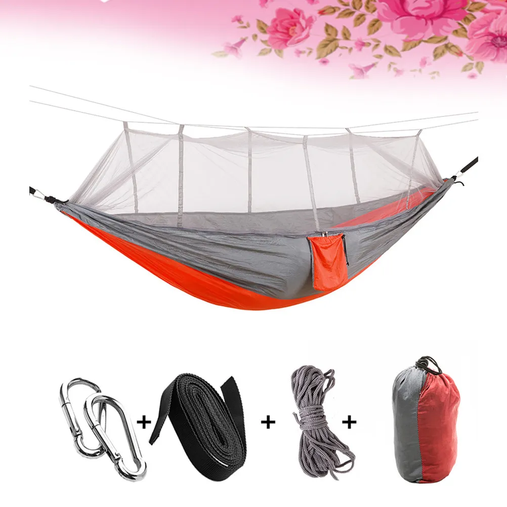 Outdoor Hammock Mosquito Net 260X140Cm Lightweight Portable Camping Hammock For Travel Backpacking Yard Beach Hiking Nylon
Outdoor Hammock Mosquito Net 260X140Cm Lightweight Portable Camping Hammock For Travel Backpacking Yard Beach Hiking Nylon
