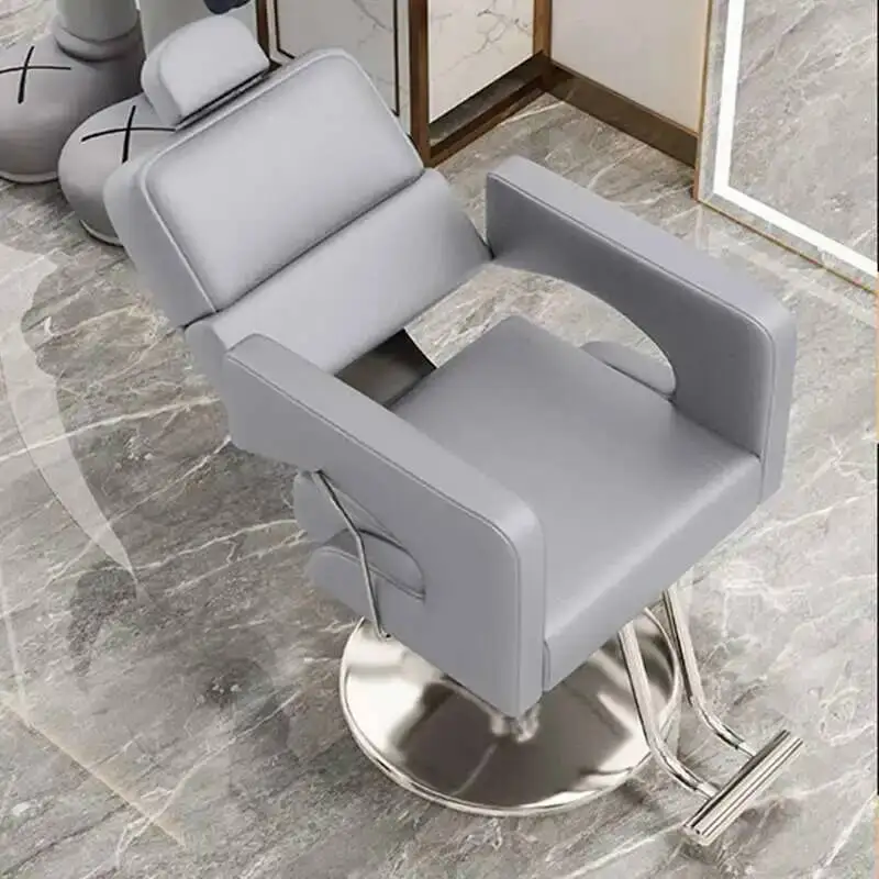 Reception Backrest Beauty Makeup Barber Ergonomic Chairs Men's Barber Chairs Professional Hairdresser Cadeira Facility Furniture
Reception Backrest Beauty Makeup Barber Ergonomic Chairs Men's Barber Chairs Professional Hairdresser Cadeira Facility Furniture
