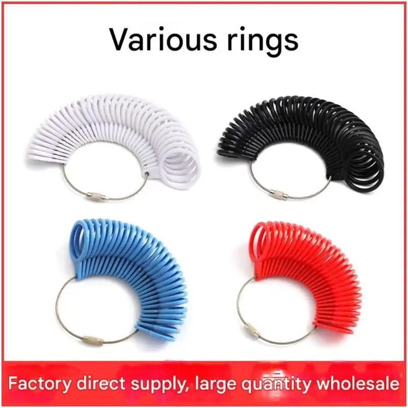 D46E Лента для измерения размера кольца. Простой в использовании, прочный манометр для обручальных колец.
D46E Лента для измерения размера кольца. Простой в использовании, прочный манометр для обручальных колец.