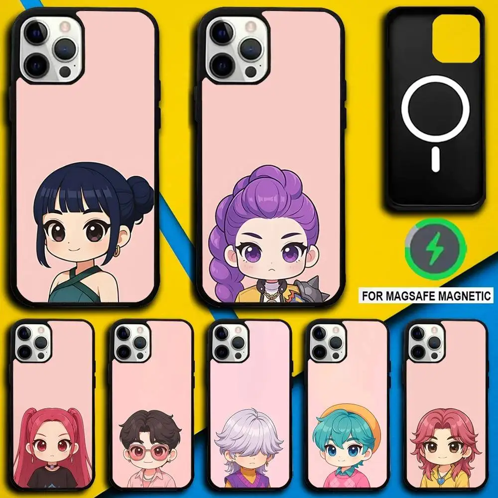 KPop D-Demon H-Hunters Phone Case For iPhone 16,15,14,13,12,11,Pro,Max,Plus,Mini,SE4,E Magnetic Magsafe Wireless Charging
KPop D-Demon H-Hunters Phone Case For iPhone 16,15,14,13,12,11,Pro,Max,Plus,Mini,SE4,E Magnetic Magsafe Wireless Charging
