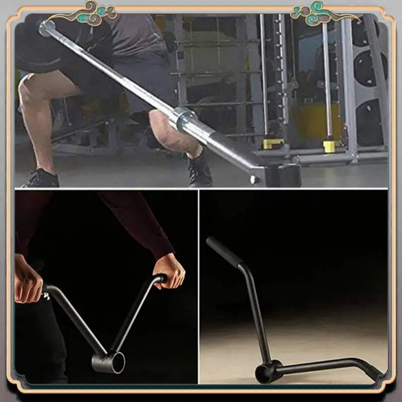 Durable Barbell Grips T-Shaped Row Handle T-Steel Mine Attachment For 5Cm (2Inch) Barbells, Rear Barbell Grips Black
Durable Barbell Grips T-Shaped Row Handle T-Steel Mine Attachment For 5Cm (2Inch) Barbells, Rear Barbell Grips Black
