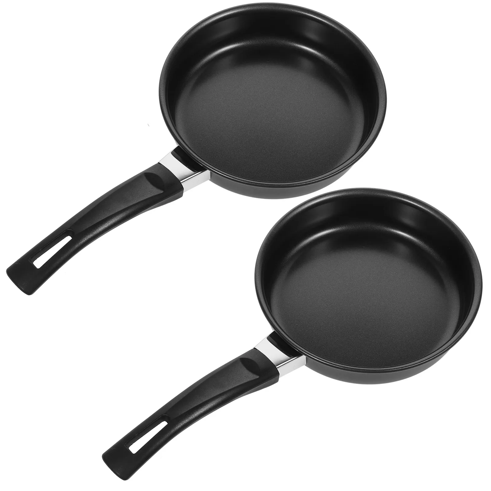 2 Pcs Non-stick Fried Egg Pan Cooking Fry Skillet Small Pancake Universal Frying for Eggs Pancakes
2 Pcs Non-stick Fried Egg Pan Cooking Fry Skillet Small Pancake Universal Frying for Eggs Pancakes
