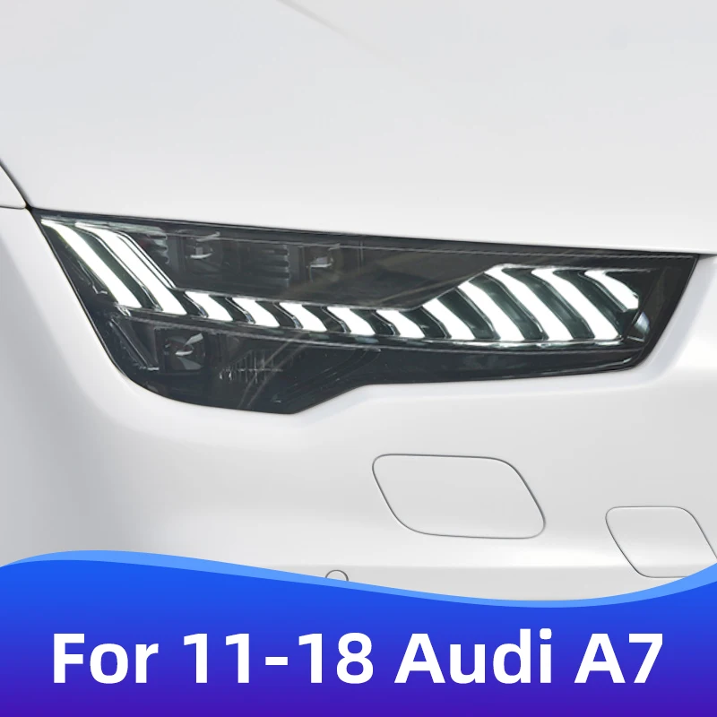 Для моделей Audi A7 2011-2018, модернизация модификации, новый стиль, стандартная фара, сигнал поворота, светодиодный DRL
Для моделей Audi A7 2011-2018, модернизация модификации, новый стиль, стандартная фара, сигнал поворота, светодиодный DRL
