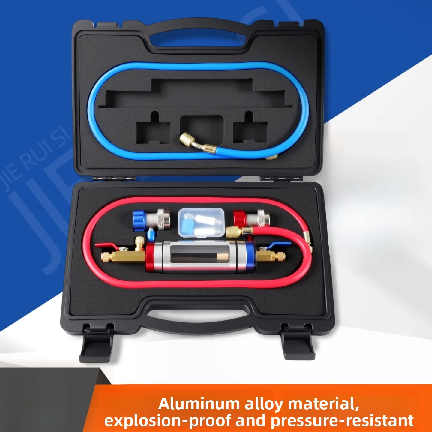 R134A Refrigerant Oil Injector for Car AC – R22 Home A/C Oil Filler, No-Vacuum No-Disassembly Refill Tool
R134A Refrigerant Oil Injector for Car AC – R22 Home A/C Oil Filler, No-Vacuum No-Disassembly Refill Tool