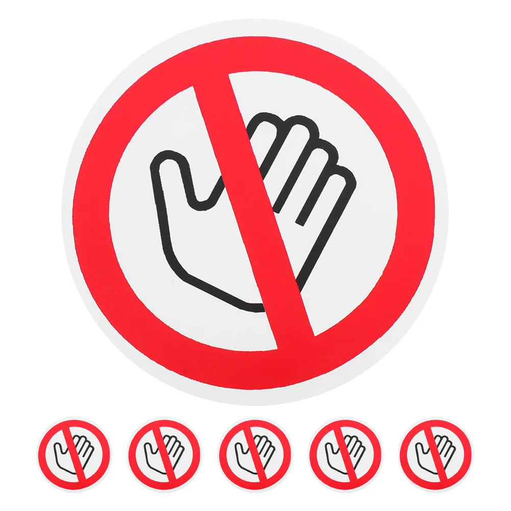 6 шт. промышленных предупреждающих наклеек «Не прикасаться», самоклеящиеся этикетки для машин, предупреждающие наклейки для обеспечения безопасности
6 шт. промышленных предупреждающих наклеек «Не прикасаться», самоклеящиеся этикетки для машин, предупреждающие наклейки для обеспечения безопасности