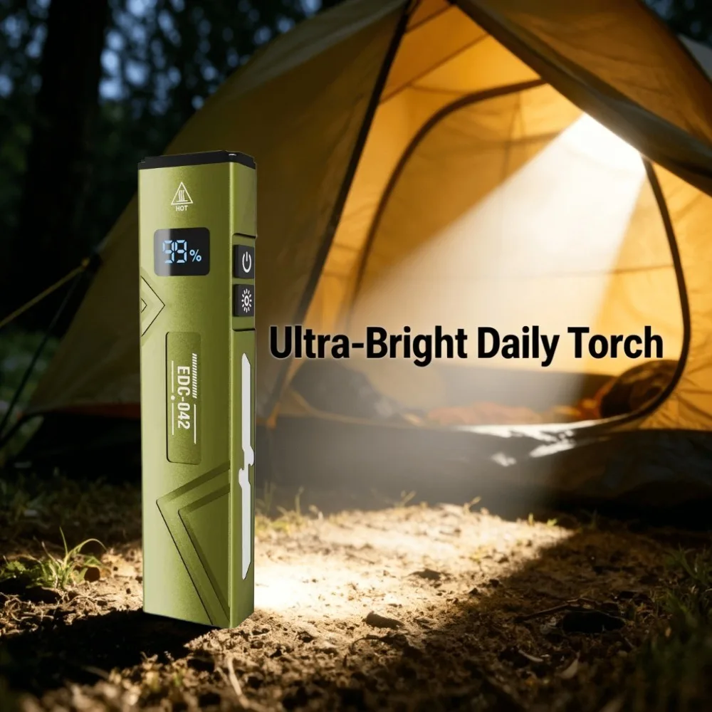 EDC Flashlight Rechargeable UV Light Magnetic Pen Clip Work Light Dual Light LED Torch Ideal For Outdoor Daily Carry Emergency
EDC Flashlight Rechargeable UV Light Magnetic Pen Clip Work Light Dual Light LED Torch Ideal For Outdoor Daily Carry Emergency