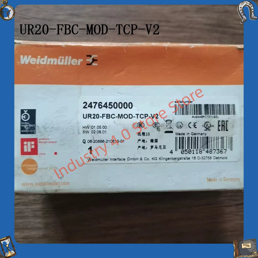 2476450000 Module UR20-FBC-MOD-TCP-V2 Brand New
2476450000 Module UR20-FBC-MOD-TCP-V2 Brand New