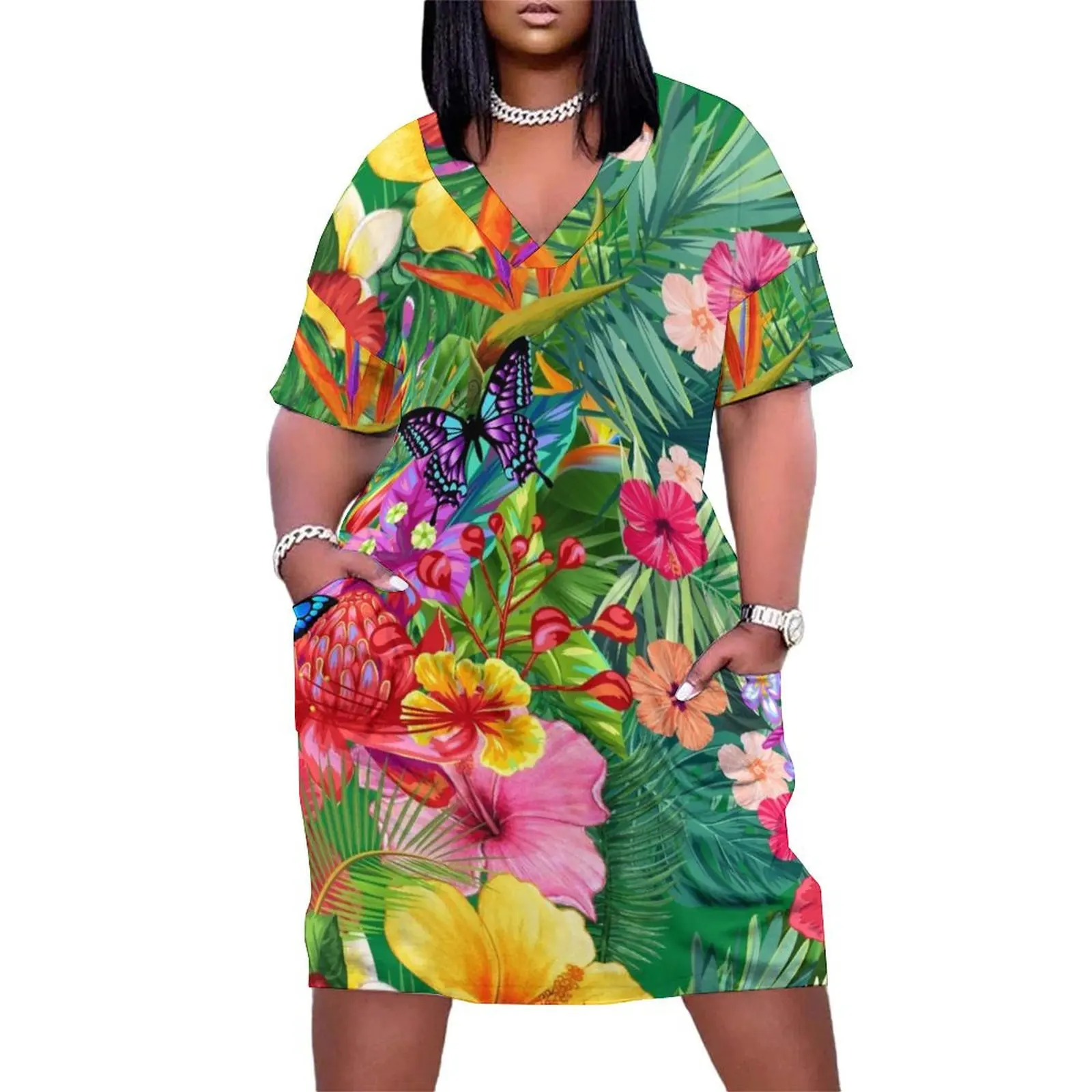 Hawaiian aloha,TROPICAL HAWAIIAN DESIGN Loose Pocket Dress elegant women's dresses sale summer dresses
Hawaiian aloha,TROPICAL HAWAIIAN DESIGN Loose Pocket Dress elegant women's dresses sale summer dresses