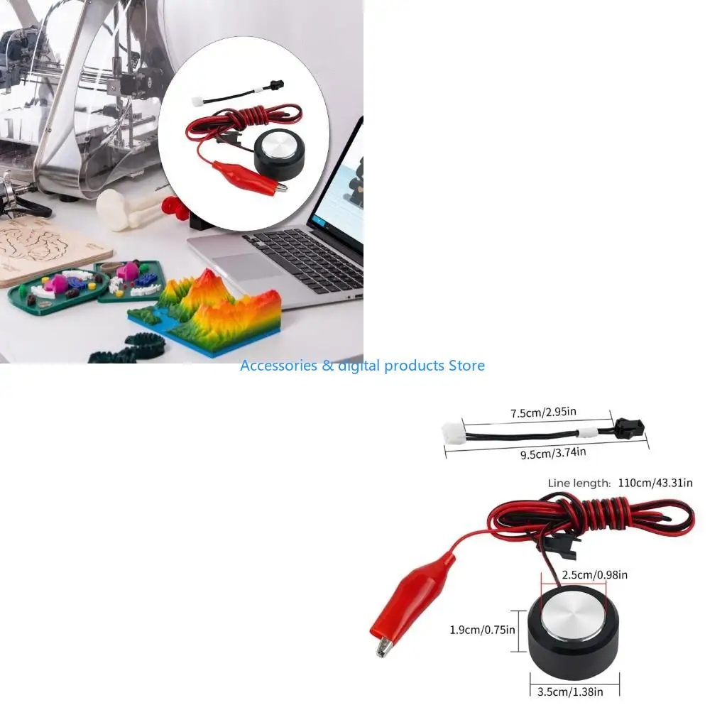 77JD Versatile ZAxis Probe with Metal Clampfor TTC450 3018 Engraving Machine
77JD Versatile ZAxis Probe with Metal Clampfor TTC450 3018 Engraving Machine