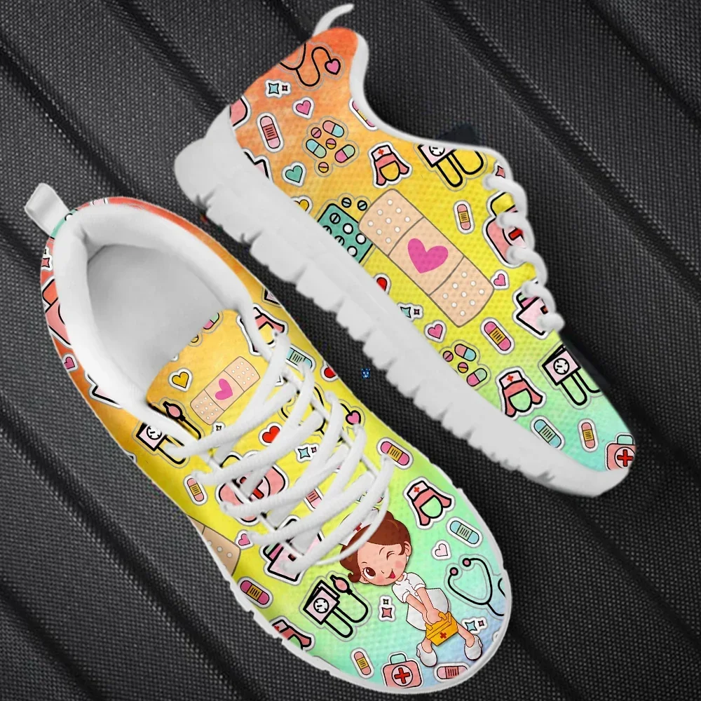 Women's Nurse Sneakers Gradient Color Nurse Band-aid Design Vulcanized Shoes Outdoor Non-Slip Casual Flat Shoes 2023
Women's Nurse Sneakers Gradient Color Nurse Band-aid Design Vulcanized Shoes Outdoor Non-Slip Casual Flat Shoes 2023