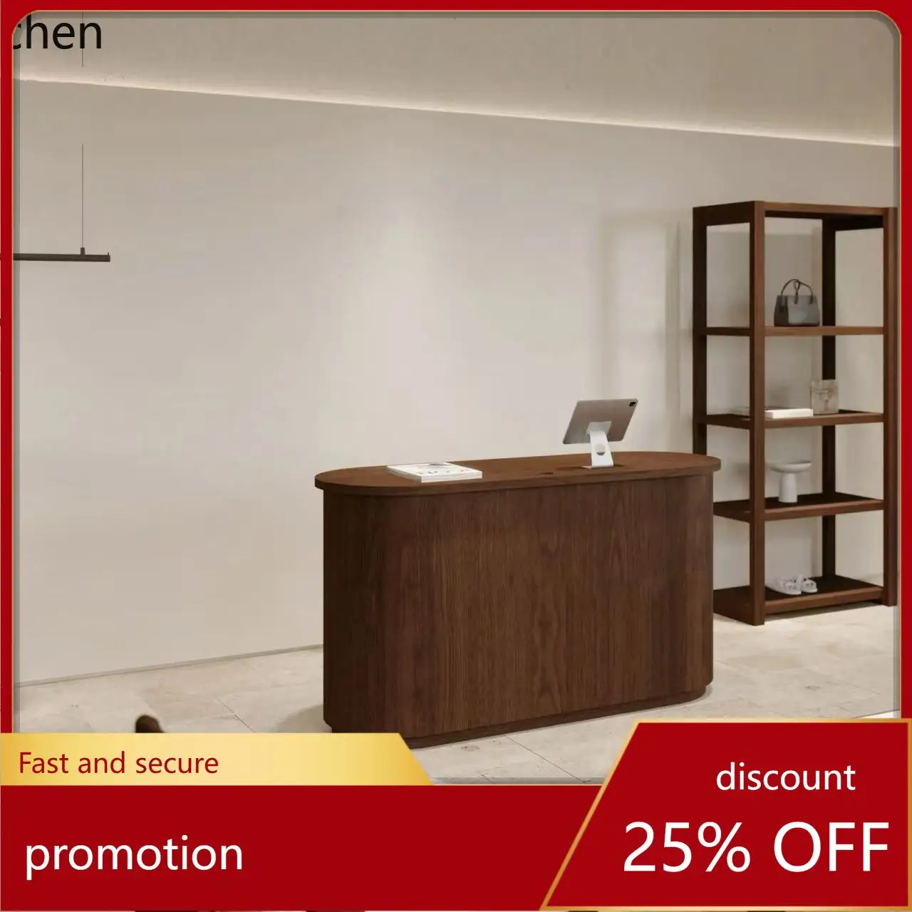 HXL Clothing Store Counter Reception Desk High-End Cashier Table
HXL Clothing Store Counter Reception Desk High-End Cashier Table