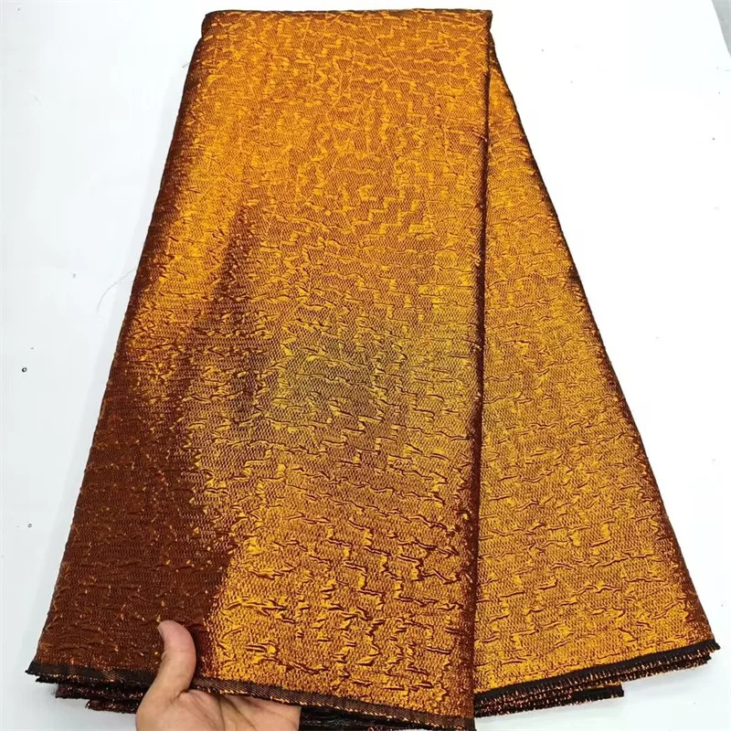 French Jacquard Lace Fabric 2025 Yellow High Quality African Brocade Lace Fabric Nigerian Lace For Luxury Women Wedding Dresses
French Jacquard Lace Fabric 2025 Yellow High Quality African Brocade Lace Fabric Nigerian Lace For Luxury Women Wedding Dresses
