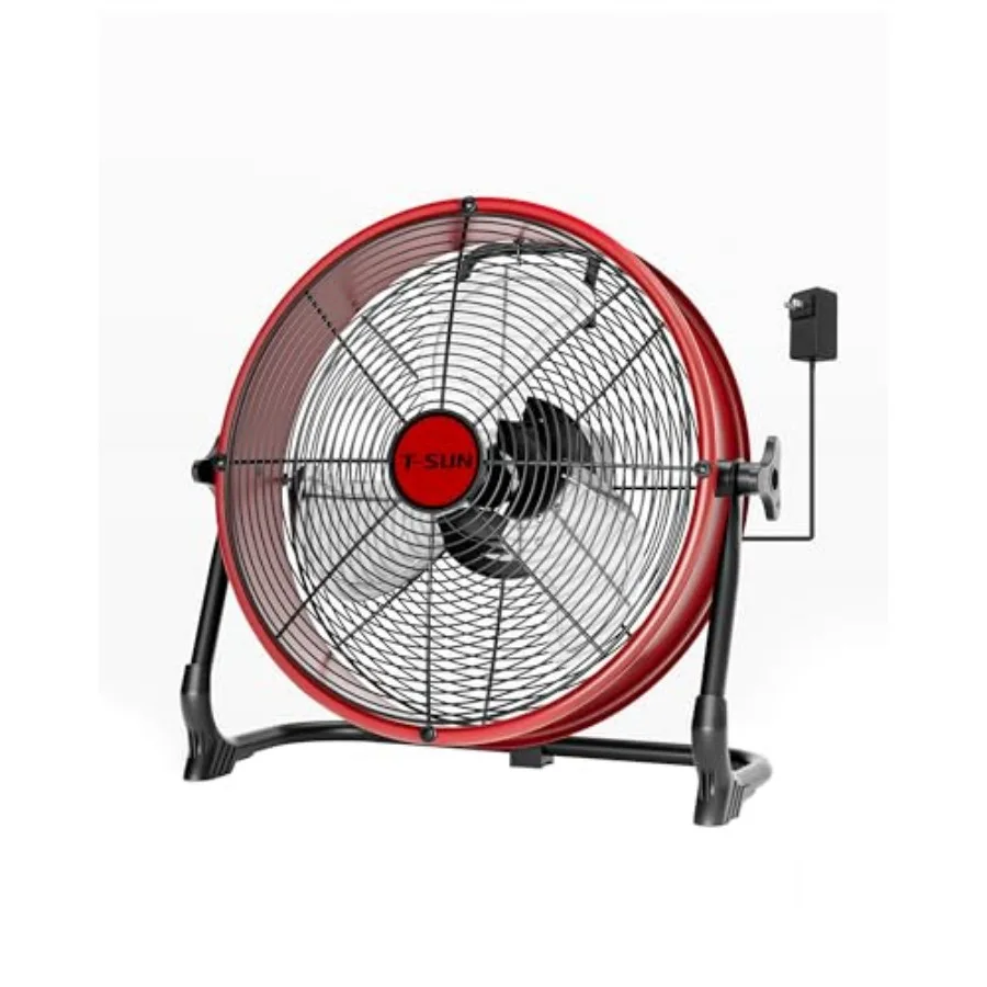 12" Battery Power Floor Fan Compatible with Milwaukee Battery, Portable Fan with AC Adapter and USB Output, Stepless Speed Cord
12" Battery Power Floor Fan Compatible with Milwaukee Battery, Portable Fan with AC Adapter and USB Output, Stepless Speed Cord