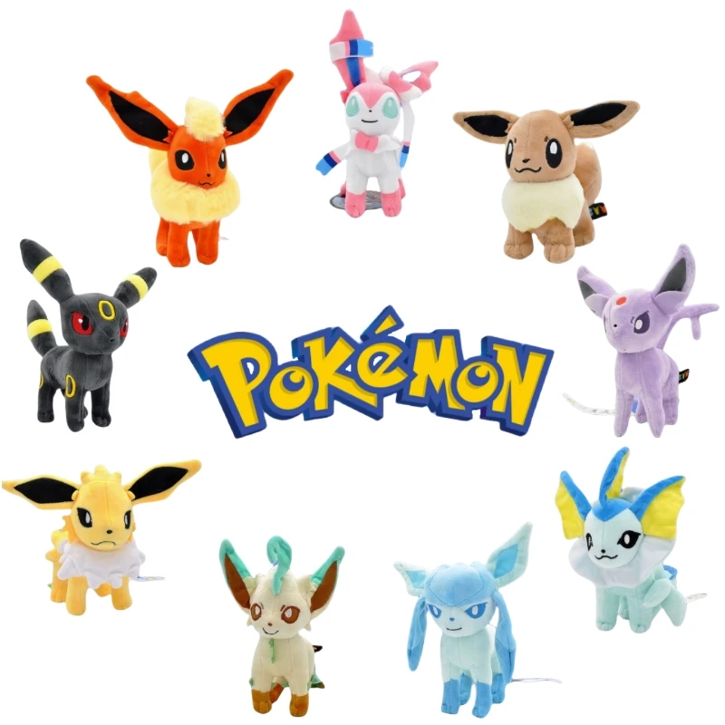 Pokemon Plush Toy Eevee Series Flareon Vaporeon Jolteon Evolution Espeon Umbreon Glaceon Leafeon Sylveon Stuffed Doll Xmas Gift
Pokemon Plush Toy Eevee Series Flareon Vaporeon Jolteon Evolution Espeon Umbreon Glaceon Leafeon Sylveon Stuffed Doll Xmas Gift