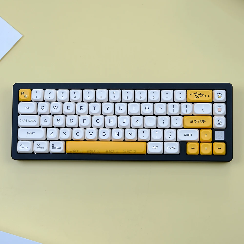 Honey milk creative keycaps KOA highly similar to MOA small full set of PBT sublimation adaptation 61/75/87/98
Honey milk creative keycaps KOA highly similar to MOA small full set of PBT sublimation adaptation 61/75/87/98