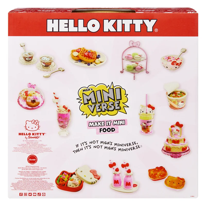 New Sanrio Hello Kitty mini kitchen dessert ball food play surprise tea toy blind box diy handmade toy gift for children
New Sanrio Hello Kitty mini kitchen dessert ball food play surprise tea toy blind box diy handmade toy gift for children
