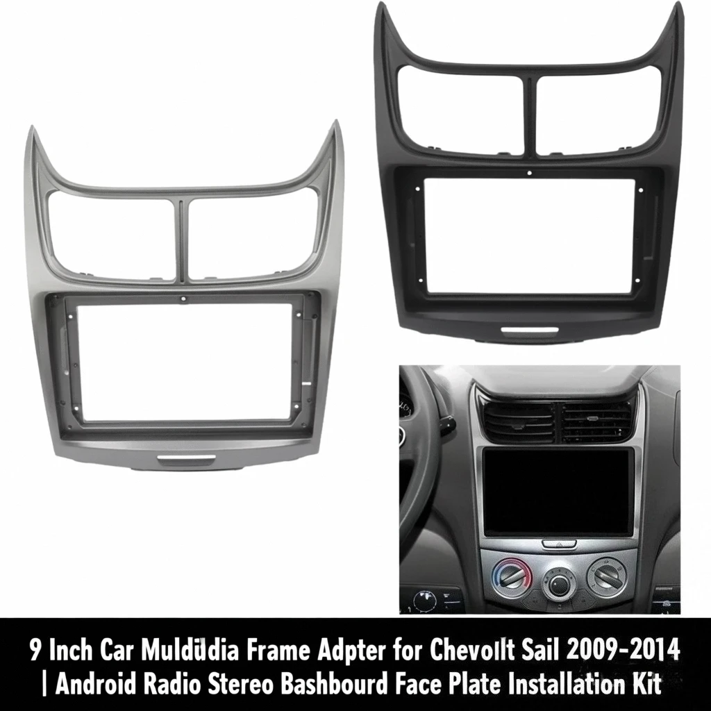 9-дюймовый автомобильный мультимедийный адаптер рамки для Chevrolet Sail 2009-2014 гг. | Комплект для установки лицевой панели стереоприборной панели Android Radio
9-дюймовый автомобильный мультимедийный адаптер рамки для Chevrolet Sail 2009-2014 гг. | Комплект для установки лицевой панели стереоприборной панели Android Radio