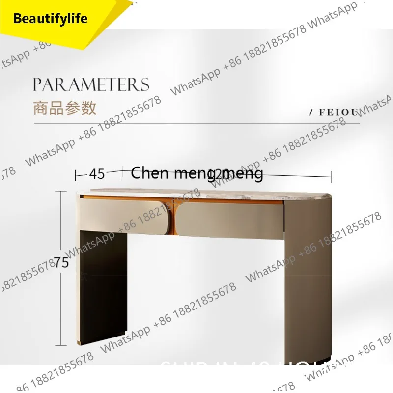 53 Light luxury makeup table designer custom high-end solid wood marble dressing table combination
53 Light luxury makeup table designer custom high-end solid wood marble dressing table combination