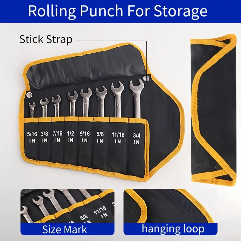 8pcs Ratchet Wrench Kit | High-precision Tool Kit For Machinery, Ergonomic Handle And Reversible Ratchet Mechanism With SAE Size | Ideal For Automobile Maintenance And Projects.
8pcs Ratchet Wrench Kit | High-precision Tool Kit For Machinery, Ergonomic Handle And Reversible Ratchet Mechanism With SAE Size | Ideal For Automobile Maintenance And Projects.