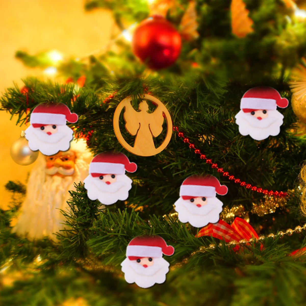 10 Pcs Christmas Applique Santa Claus Hair Accessories Xmas Fabric Patches Embellishments DIY Decorations For Clothes Bags
10 Pcs Christmas Applique Santa Claus Hair Accessories Xmas Fabric Patches Embellishments DIY Decorations For Clothes Bags