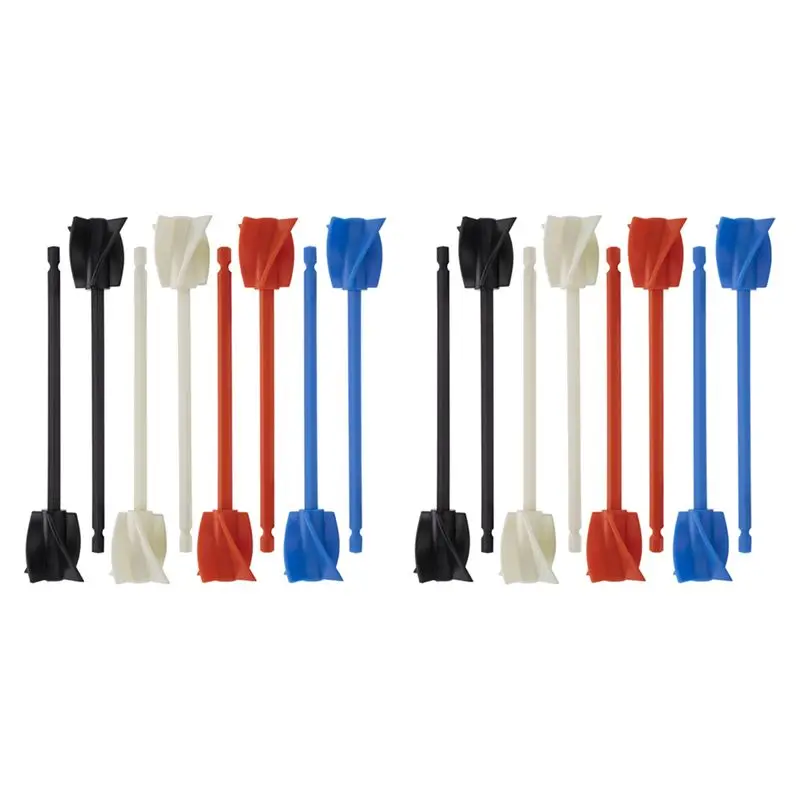 SEWS-16Pcs Resin Mixer Paddles, Epoxy Mixer Attachment For Powerful Mixing, Reusable Paint Mixer, Paint Stirrer Attachment
SEWS-16Pcs Resin Mixer Paddles, Epoxy Mixer Attachment For Powerful Mixing, Reusable Paint Mixer, Paint Stirrer Attachment