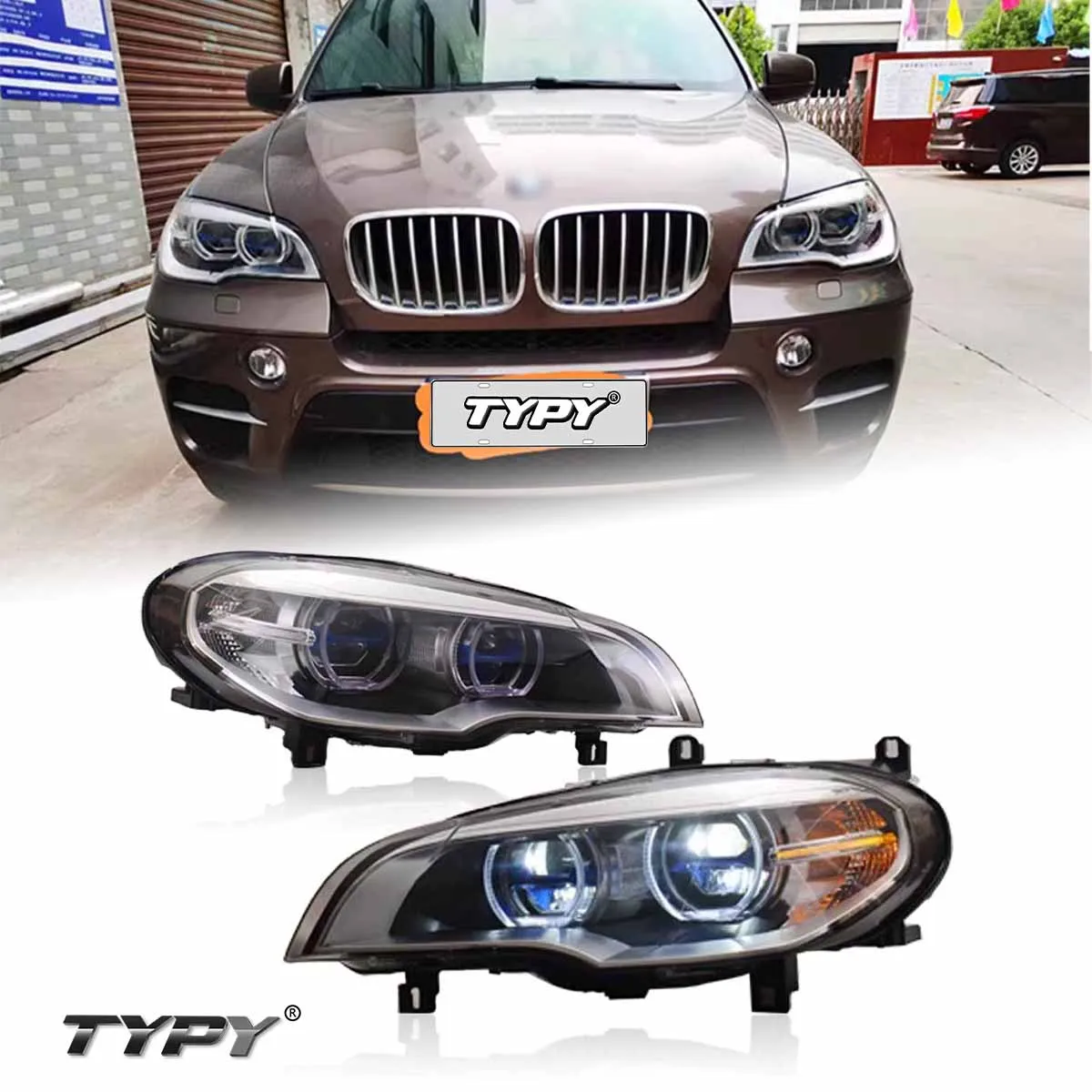 TYPY Original Wholesale Price Auto Headlight Assembly For BMW X5 E70 2007-2013 Upgrade Modified LED Headlight
TYPY Original Wholesale Price Auto Headlight Assembly For BMW X5 E70 2007-2013 Upgrade Modified LED Headlight