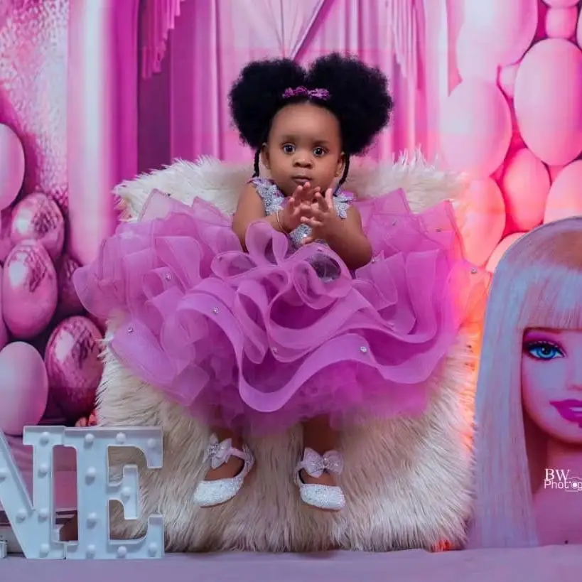 Фиолетовые платья с цветочным узором для девочек, детское платье без рукавов с аппликацией для маленьких девочек на свадьбу, платья для первого дня рождения
Фиолетовые платья с цветочным узором для девочек, детское платье без рукавов с аппликацией для маленьких девочек на свадьбу, платья для первого дня рождения