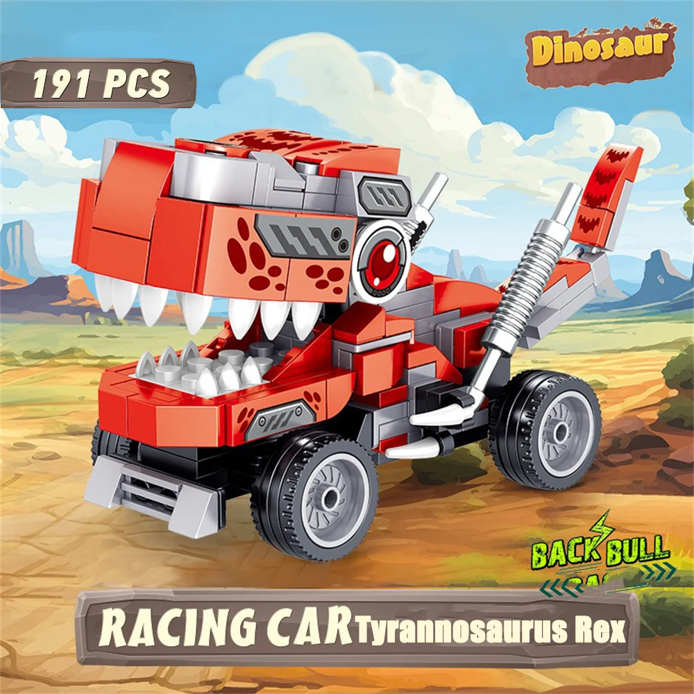 Mini Building Blocks Dinosaur Car - Model Car with Pull-Back Action, Perfect for Dinosaur Enthusiasts and Model Car Collectors
Mini Building Blocks Dinosaur Car - Model Car with Pull-Back Action, Perfect for Dinosaur Enthusiasts and Model Car Collectors