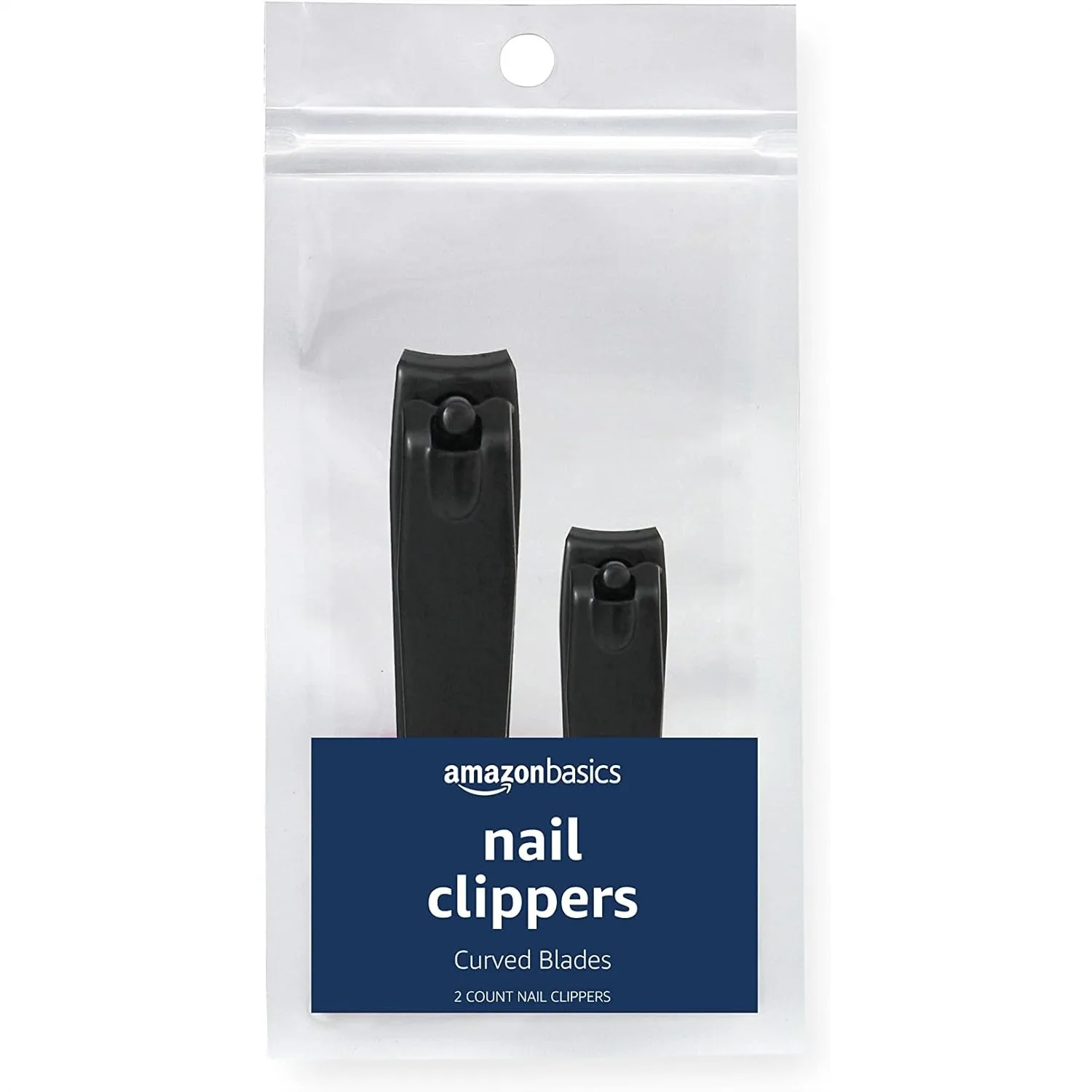 Nail Clipper Set for Precise Trimming, Toenail and Fingernail Clippers with Curved Blades, Black
Nail Clipper Set for Precise Trimming, Toenail and Fingernail Clippers with Curved Blades, Black
