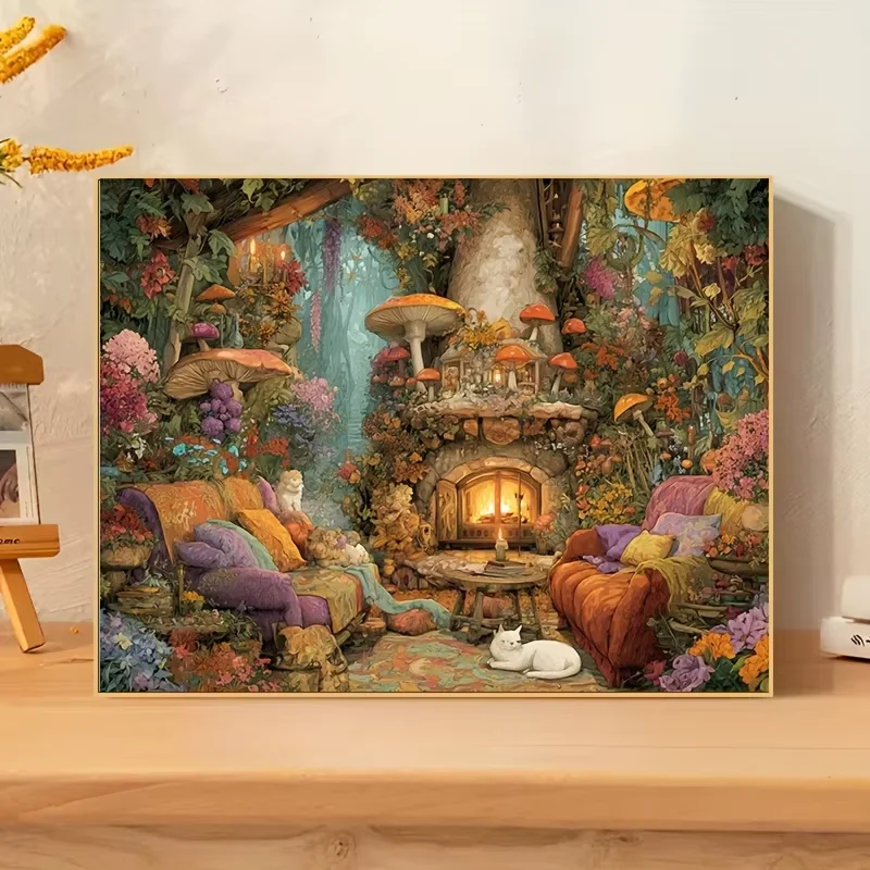 500/1200/1000/2000 Pieces Jigsaw Puzzle of Adult The cabin in the forest Landscape Puzzles Games Family Fun Toy Christmas Gift
500/1200/1000/2000 Pieces Jigsaw Puzzle of Adult The cabin in the forest Landscape Puzzles Games Family Fun Toy Christmas Gift