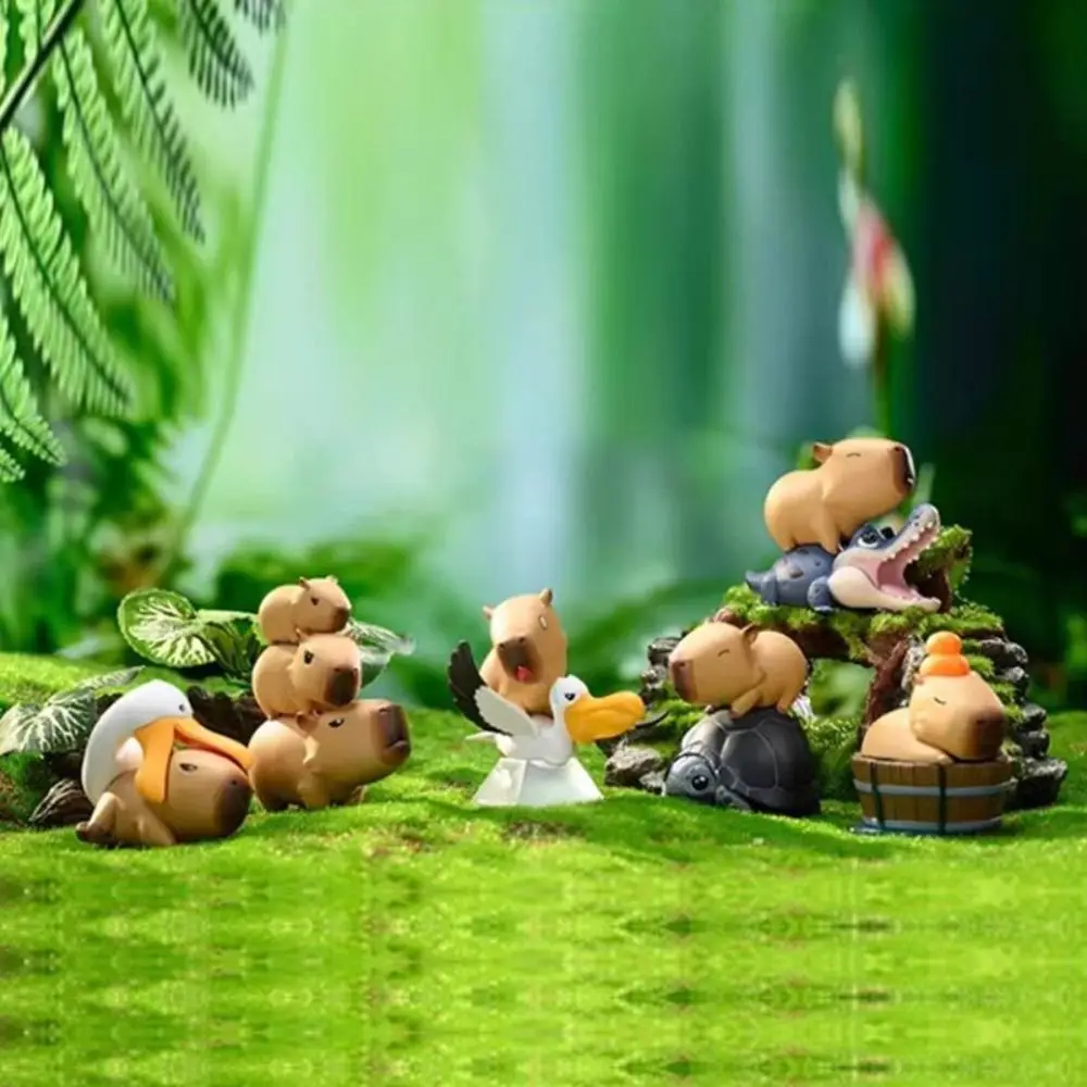Riding Crocodiles Capybara Figure Toys Take Bath Riding Bird Simulation Capibara Model Cartoon Stacked Capybara Animals Figures
Riding Crocodiles Capybara Figure Toys Take Bath Riding Bird Simulation Capibara Model Cartoon Stacked Capybara Animals Figures