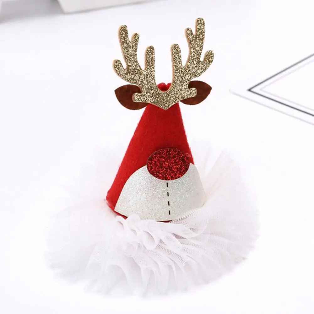 Sweet Girl Cloth Alloy Bow Elk Ears Christmas Hair Clip Hair Accessories Christmas Hat Hairpin Korean Style Headwear
Sweet Girl Cloth Alloy Bow Elk Ears Christmas Hair Clip Hair Accessories Christmas Hat Hairpin Korean Style Headwear
