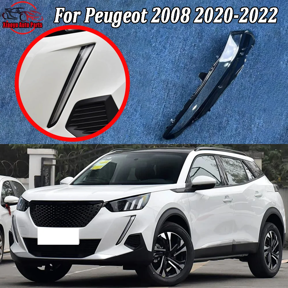 Daylight Cover Front Headlamp Cover Transparent Lampshade Headlight Shell Lamp Shade Plexiglass 2020 2021--2022 For Peugeot 2008
Daylight Cover Front Headlamp Cover Transparent Lampshade Headlight Shell Lamp Shade Plexiglass 2020 2021--2022 For Peugeot 2008