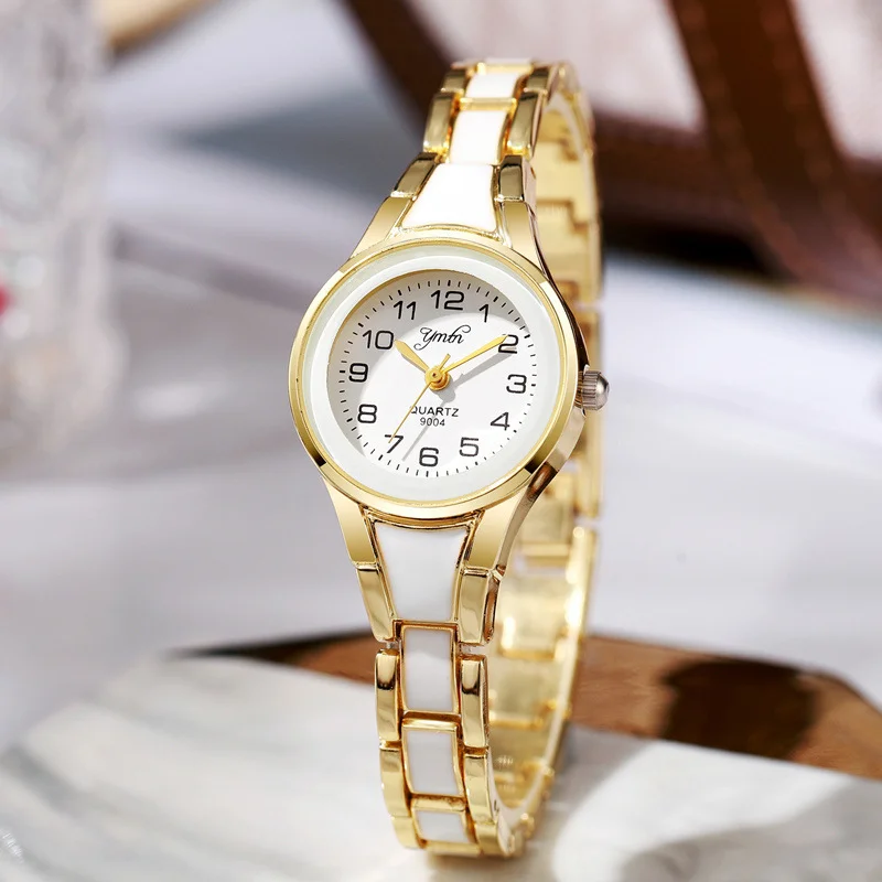 New Hundred Women's Watches Women's Round Disk Steel Strap Bracelet Niche Student Party Quartz Watches
New Hundred Women's Watches Women's Round Disk Steel Strap Bracelet Niche Student Party Quartz Watches