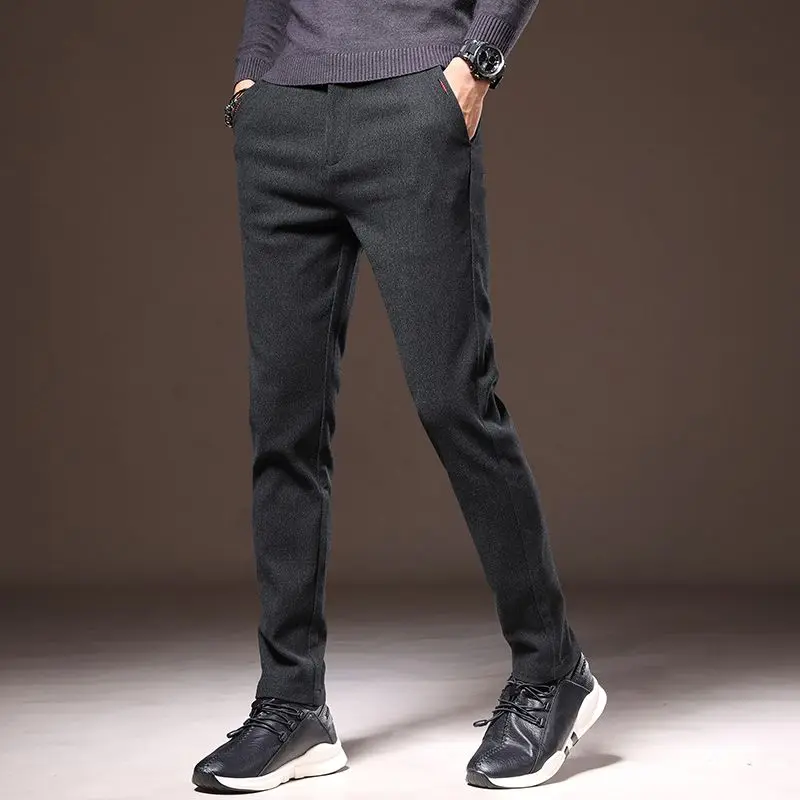 2025Men's Straight Leg Slim Fit Casual Pants Brushed Elastic Narrow Leg Fashionable Comfortable Men's Clothing
2025Men's Straight Leg Slim Fit Casual Pants Brushed Elastic Narrow Leg Fashionable Comfortable Men's Clothing