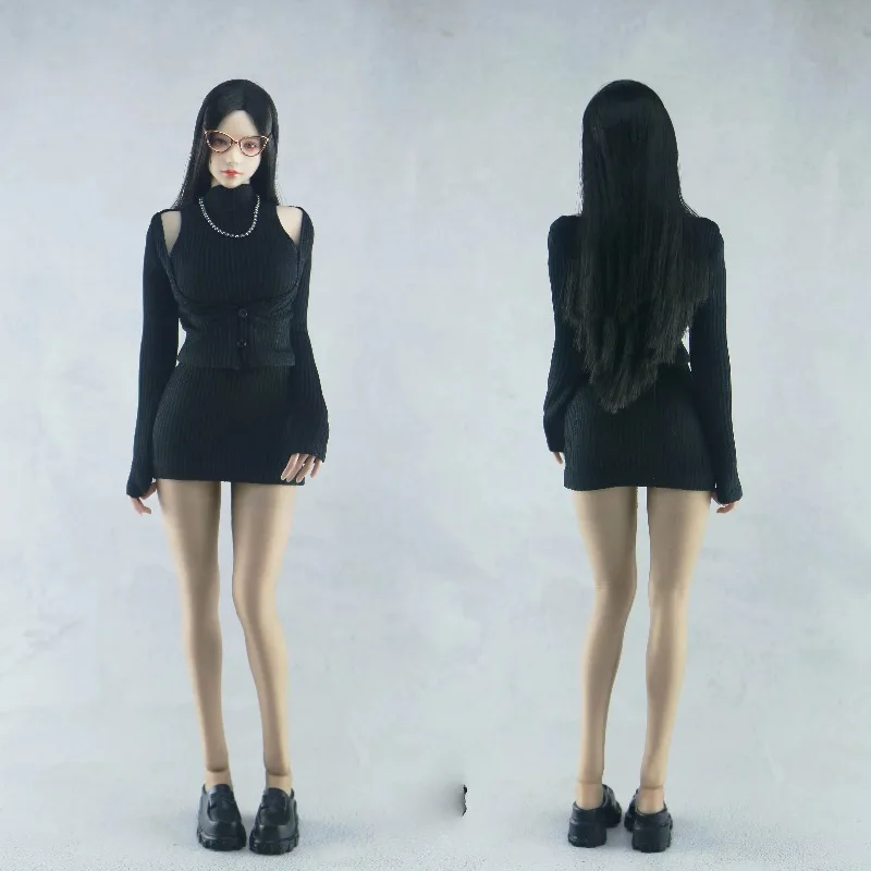 CUKE TOYS 1/6 scale Female soldier sleeveless woolen dress knitted cardigan set clothes model for 12 inch Toy Figures body
CUKE TOYS 1/6 scale Female soldier sleeveless woolen dress knitted cardigan set clothes model for 12 inch Toy Figures body