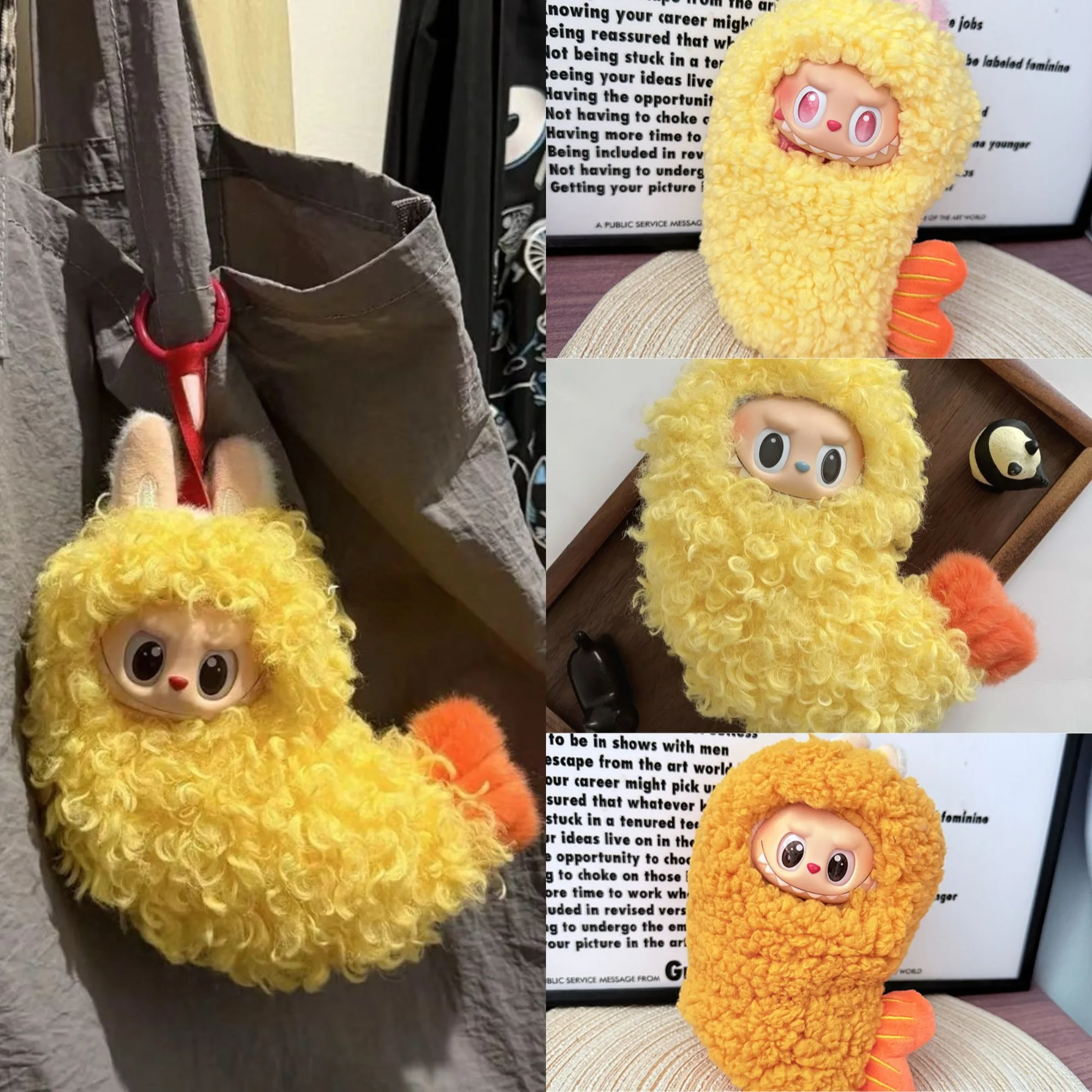 For Labubu Doll Clothes Fried Shrimp Onesie 17cm "Ebi Tempura Onna" Doll Outfit Generation 1 Standing Pose Vinyl Figure Clothes
For Labubu Doll Clothes Fried Shrimp Onesie 17cm "Ebi Tempura Onna" Doll Outfit Generation 1 Standing Pose Vinyl Figure Clothes