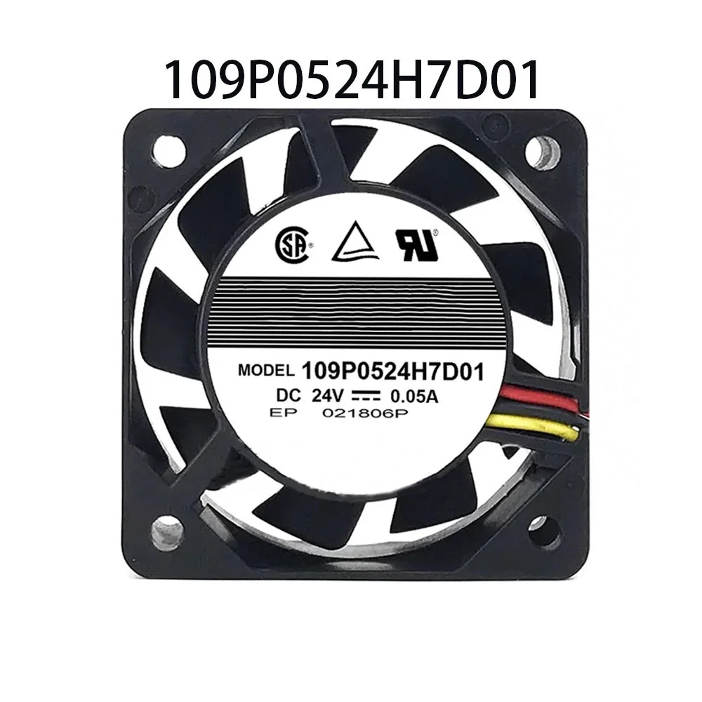 High-Airflow Server Fan 50*50*15MM 24VDC 0.05A 3-wires 109P0524H7D01 Axial flow cooling inverter control
High-Airflow Server Fan 50*50*15MM 24VDC 0.05A 3-wires 109P0524H7D01 Axial flow cooling inverter control