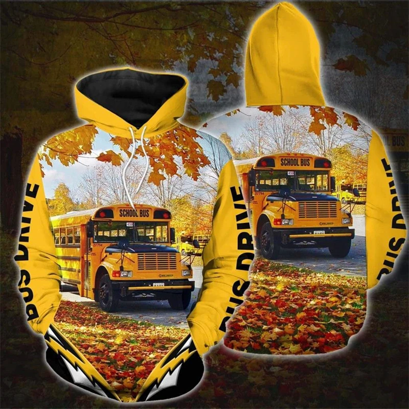 New Fashion School Bus Graphic Tracksuit Pullovers 2024 Street Daily 3D Printed Men/Women Funny Long Sleeve Casual Hoodies Male
New Fashion School Bus Graphic Tracksuit Pullovers 2024 Street Daily 3D Printed Men/Women Funny Long Sleeve Casual Hoodies Male