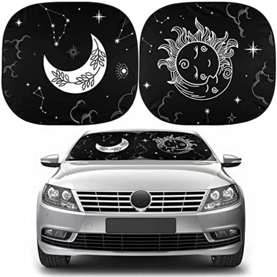 2 PCS Windshield Shade for Car Foldable Window Covers for Car Accessories Reflect UV Heat Protector for Universal Cars SUV Truc
2 PCS Windshield Shade for Car Foldable Window Covers for Car Accessories Reflect UV Heat Protector for Universal Cars SUV Truc