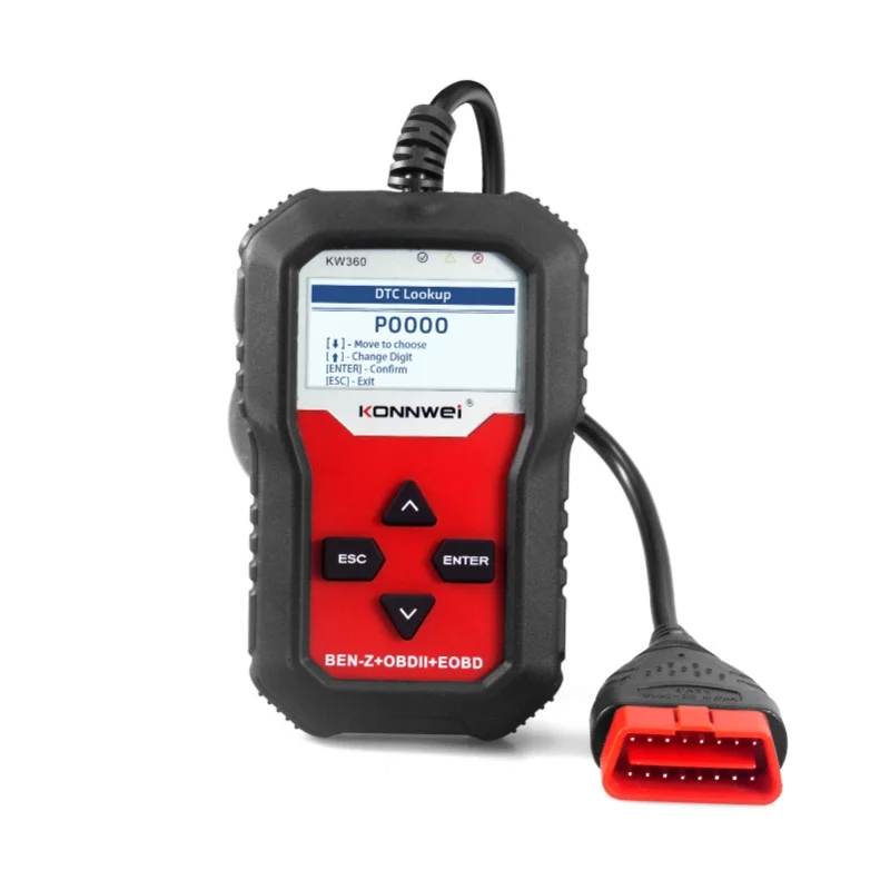 KONNWEI OBDII Scanner Code Reader Engine Fault Reader Tire Pressure Monitoring Car Diagnostic Scanner Tool Replacement For
KONNWEI OBDII Scanner Code Reader Engine Fault Reader Tire Pressure Monitoring Car Diagnostic Scanner Tool Replacement For