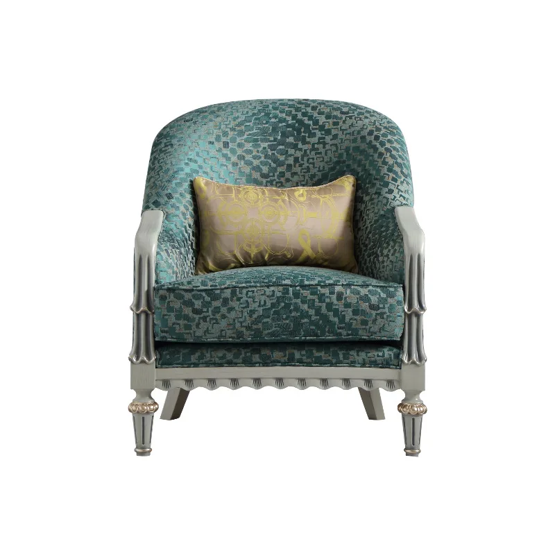 Balcony Leisure Chair Living Room Small European Light Luxury Fabric Single Sofa Chair
Balcony Leisure Chair Living Room Small European Light Luxury Fabric Single Sofa Chair