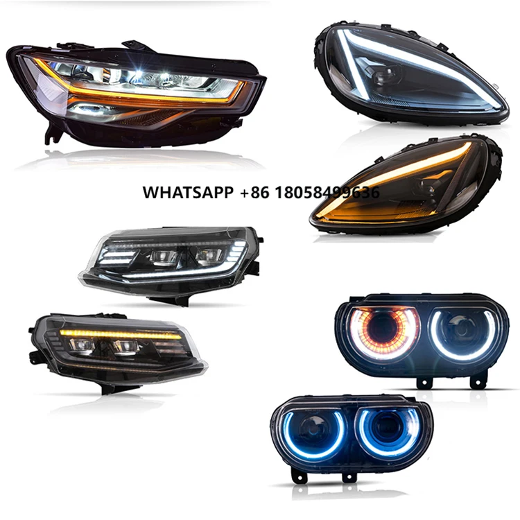 Auto Part Lighting System LED HeadLamp Assembly Headlight for A6 C7 Q7 Axio Golf 6 7 Lancer E46
Auto Part Lighting System LED HeadLamp Assembly Headlight for A6 C7 Q7 Axio Golf 6 7 Lancer E46