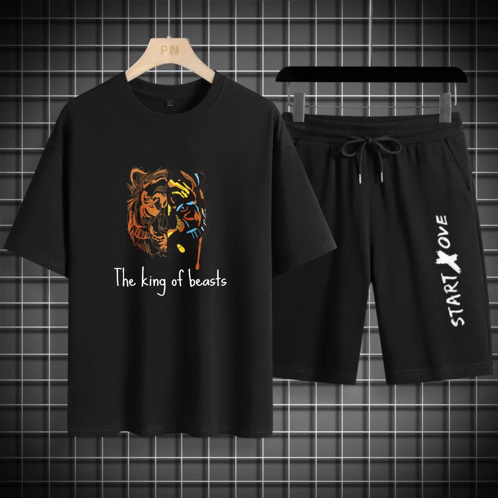 1pcs Men's t-shirt Sets 2026 Spring/Summer Tracksuit men 3D Printed outfits two piece Graphic two-piece set clothing set
1pcs Men's t-shirt Sets 2026 Spring/Summer Tracksuit men 3D Printed outfits two piece Graphic two-piece set clothing set